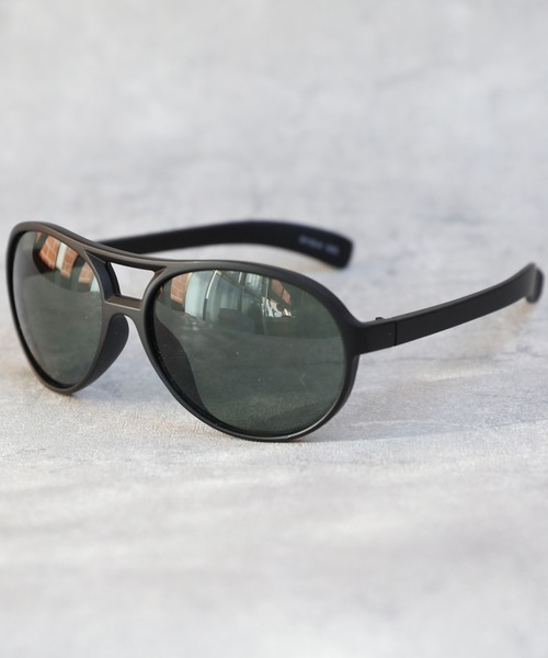 ８(eight)（エイト）の「ティアドロップサングラス（サングラス・メンズ・ライトグレー/グリーン系その他/ブルー系その他/ライトブルー/ライトイエロー/クリア/ブラック系その他/ライトオレンジ系・FREE）」の4枚目の写真