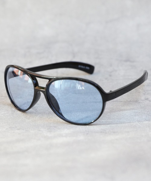 ８(eight)（エイト）の「ティアドロップサングラス（サングラス・メンズ・ライトグレー/グリーン系その他/ブルー系その他/ライトブルー/ライトイエロー/クリア/ブラック系その他/ライトオレンジ系・FREE）」の5枚目の写真