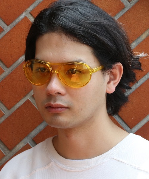 ８(eight)（エイト）の「ティアドロップサングラス（サングラス・メンズ・ライトグレー/グリーン系その他/ブルー系その他/ライトブルー/ライトイエロー/クリア/ブラック系その他/ライトオレンジ系・FREE）」の22枚目の写真