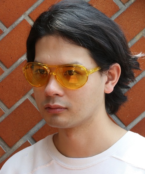 ８(eight)（エイト）の「ティアドロップサングラス（サングラス・メンズ・ライトグレー/グリーン系その他/ブルー系その他/ライトブルー/ライトイエロー/クリア/ブラック系その他/ライトオレンジ系・FREE）」の21枚目の写真