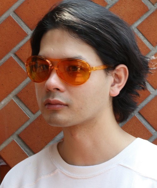 ８(eight)（エイト）の「ティアドロップサングラス（サングラス・メンズ・ライトグレー/グリーン系その他/ブルー系その他/ライトブルー/ライトイエロー/クリア/ブラック系その他/ライトオレンジ系・FREE）」の19枚目の写真