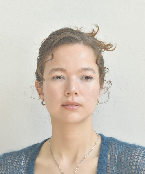 LHME（エルエイチエムイー）の「LHME パールキャッチピアス/ストレートフープ/サージカルステンレス316L（金属アレルギー対応）（ピアス（両耳用）・レディース・シルバー/ゴールド・ONE SIZE）」の20枚目の写真