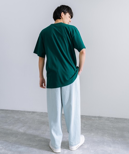 Rocky Monroe(ロッキーモンロー)の「POLO CHAMPS ポロチャンプス オーバーサイズ 刺繍Tシャツ(Tシャツ/カットソー・メンズ・ホワイト/ライトブルー/ブラック/グリーン/スミクロ・M/L)」の16枚目の写真