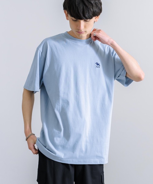 Rocky Monroe(ロッキーモンロー)の「POLO CHAMPS ポロチャンプス オーバーサイズ 刺繍Tシャツ(Tシャツ/カットソー・メンズ・ホワイト/ライトブルー/ブラック/グリーン/スミクロ・M/L)」の12枚目の写真