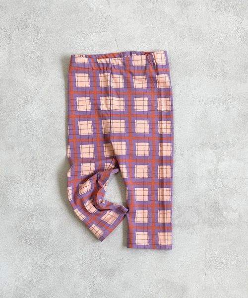 CALMIA（カルミア）の「ソウガラ6.5分丈レギンス(80～130cm)（レギンス/スパッツ・キッズ・チャコール/ラベンダー/レッド/オフホワイト・80/90/95/100/110/120/130）」の6枚目の写真