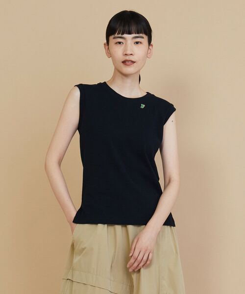 FRAPBOIS（フラボア）の「フラトップ カットソー（Tシャツ/カットソー・レディース・ブラック/ホワイト・1）」の2枚目の写真