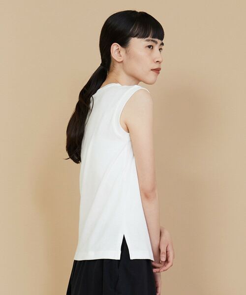 FRAPBOIS（フラボア）の「フラトップ カットソー（Tシャツ/カットソー・レディース・ブラック/ホワイト・1）」の3枚目の写真