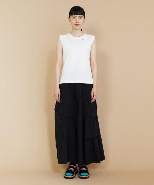 FRAPBOIS（フラボア）の「フラトップ カットソー（Tシャツ/カットソー・レディース・ブラック/ホワイト・1）」の4枚目の写真