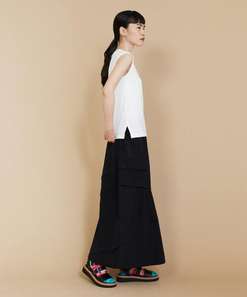 FRAPBOIS（フラボア）の「フラトップ カットソー（Tシャツ/カットソー・レディース・ブラック/ホワイト・1）」の22枚目の写真