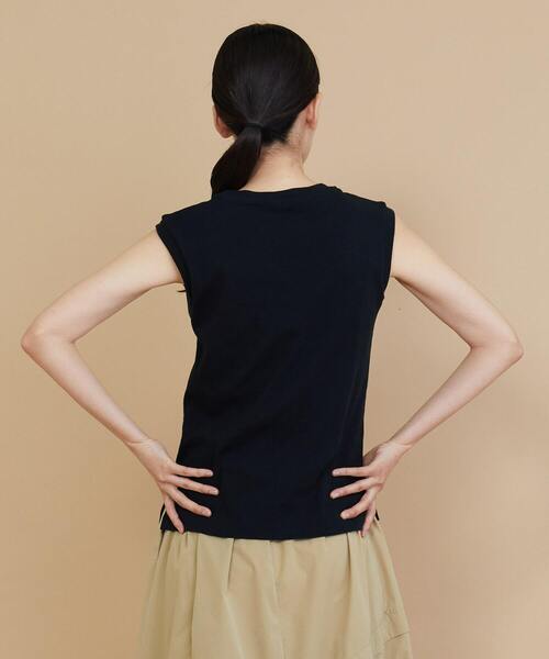 FRAPBOIS（フラボア）の「フラトップ カットソー（Tシャツ/カットソー・レディース・ブラック/ホワイト・1）」の16枚目の写真