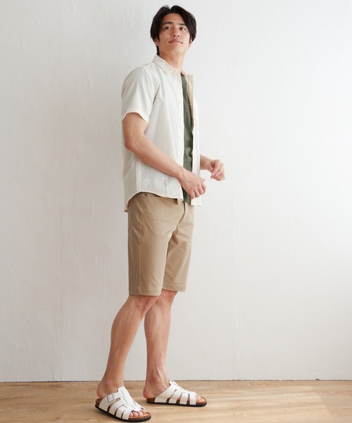 ikka(イッカ)の「【接触冷感】EASY STRETCH冷感5ポケットショートパンツ(その他パンツ・メンズ・ベージュ/ホワイト/ブラック/グリーン系その他/ネイビー・S/M/L/XL)」の11枚目の写真