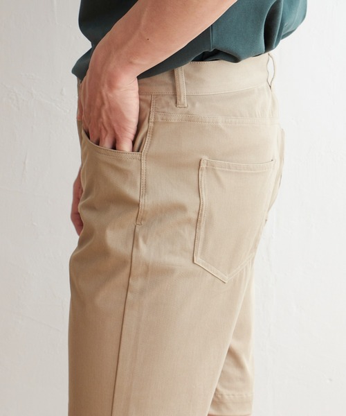 ikka(イッカ)の「【接触冷感】EASY STRETCH冷感5ポケットショートパンツ(その他パンツ・メンズ・ベージュ/ホワイト/ブラック/グリーン系その他/ネイビー・S/M/L/XL)」の12枚目の写真