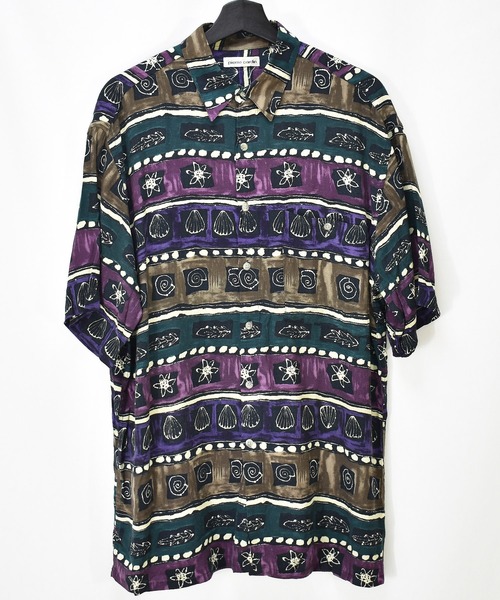 pierre cardin(ピエールカルダン)の「【ヴィンテージ古着】80~90's pierre cardin / ピエール カルダン 総柄 レーヨンシャツ(シャツ/ブラウス・メンズ・その他・MEDIUM)」の1枚目の写真