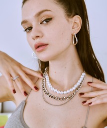 GAB GAB | 3連パールネックレス(ネックレス)