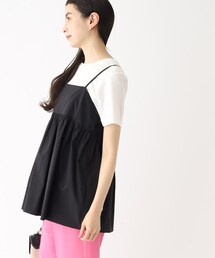 OPAQUE.CLIP | ペプラムキャミブラウス【洗濯機洗い可】(シャツ/ブラウス)