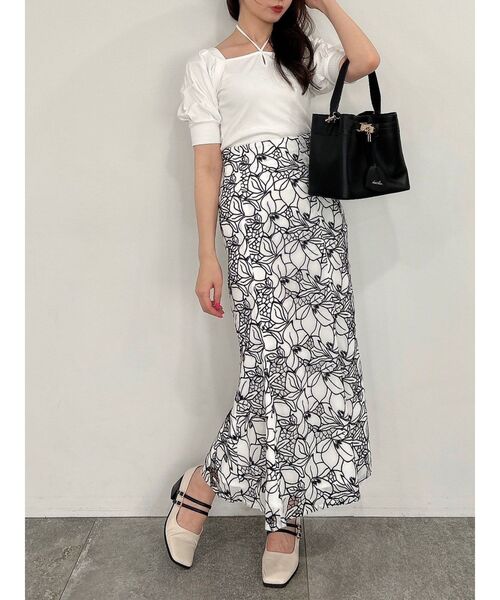 dazzlin（ダズリン）の「ボリュームタックスリーブカットソー（Tシャツ/カットソー・レディース・その他2/グレー/ブラック/オフホワイト/その他1・FREE）」の20枚目の写真