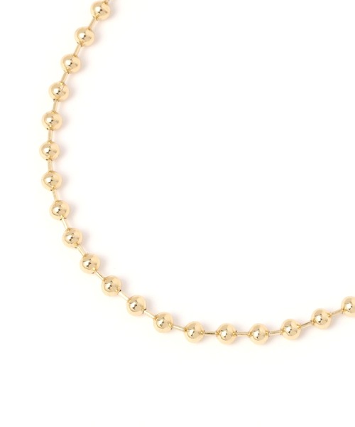 LOWRYS FARM（ローリーズファーム）の「ハーフデザインネックレス　963161（ネックレス・レディース・シルバー/ゴールド・FREE）」の4枚目の写真