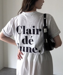 バックロゴTシャツ