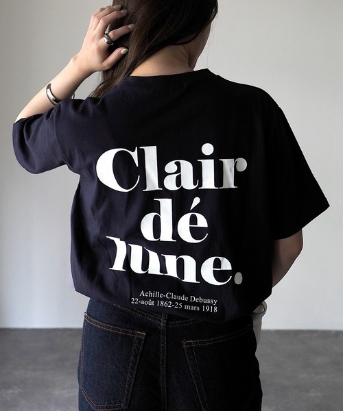 Riberry(リベリー)の「バックロゴTシャツ(Tシャツ/カットソー・レディース・ホワイト/グリーン/ネイビー/グレー系その他・FREE)」の9枚目の写真