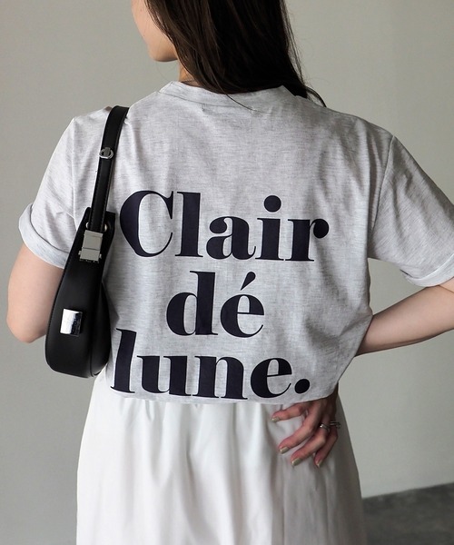 Riberry(リベリー)の「バックロゴTシャツ(Tシャツ/カットソー・レディース・ホワイト/グリーン/ネイビー/グレー系その他・FREE)」の11枚目の写真