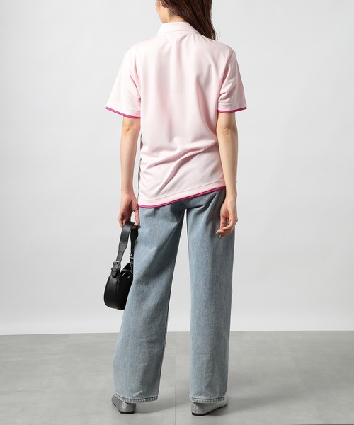 Printstar(プリントスター)の「【Printstar】UVカット 4.4オンス スペシャルドライレイヤードポロシャツ polo-shirts ゴルフ スポーツ フィットネス ジム ヨガ 00339(ポロシャツ・メンズ・フューシャピンク/ライトブルー/ライトピンク/ライム/レッド/ターコイズブルー/ホワイト×ブルー/ホワイト×レッド/イエロー/ブラック系1/ブラック系その他2/ネイビー系1/ネイビー系2/グレー・LL/S/3L/L/M)」の20枚目の写真