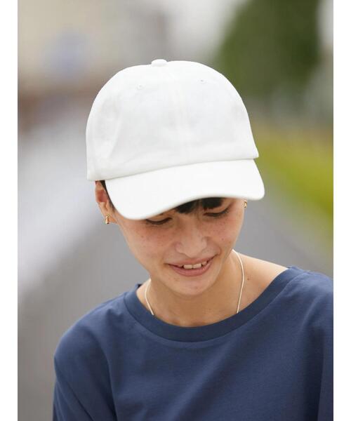 AMERICAN HOLIC（アメリカンホリック）の「ウォッシュドツイルCAP（ハット・レディース・ブラック/アイボリー/ベージュ・FREE）」の7枚目の写真