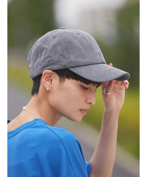 AMERICAN HOLIC（アメリカンホリック）の「ウォッシュドツイルCAP（ハット・レディース・ブラック/アイボリー/ベージュ・FREE）」の10枚目の写真