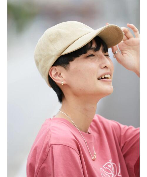 AMERICAN HOLIC（アメリカンホリック）の「ウォッシュドツイルCAP（ハット・レディース・ブラック/アイボリー/ベージュ・FREE）」の12枚目の写真