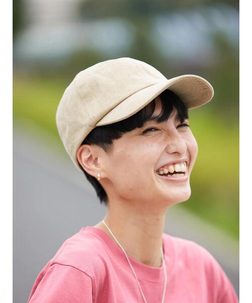 AMERICAN HOLIC（アメリカンホリック）の「ウォッシュドツイルCAP（ハット・レディース・ブラック/アイボリー/ベージュ・FREE）」の13枚目の写真