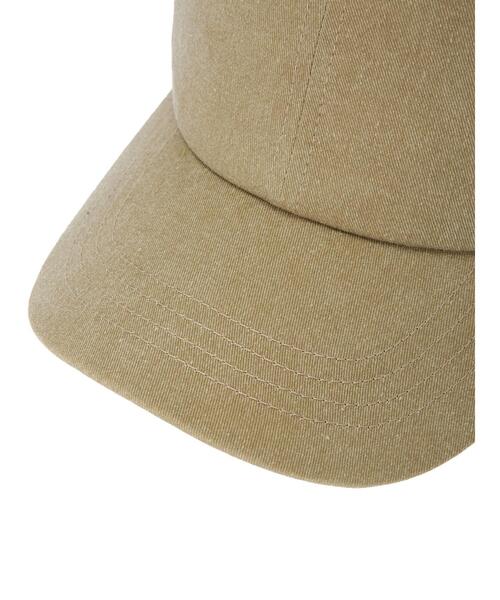 AMERICAN HOLIC（アメリカンホリック）の「ウォッシュドツイルCAP（ハット・レディース・ブラック/アイボリー/ベージュ・FREE）」の17枚目の写真