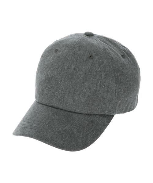 AMERICAN HOLIC（アメリカンホリック）の「ウォッシュドツイルCAP（ハット・レディース・ブラック/アイボリー/ベージュ・FREE）」の4枚目の写真