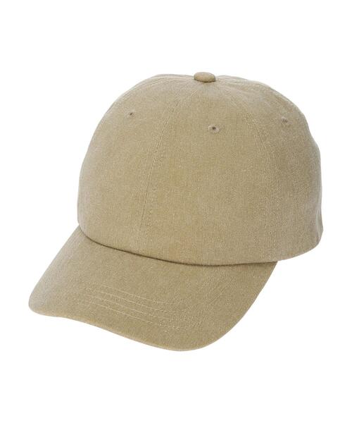 AMERICAN HOLIC（アメリカンホリック）の「ウォッシュドツイルCAP（ハット・レディース・ブラック/アイボリー/ベージュ・FREE）」の5枚目の写真