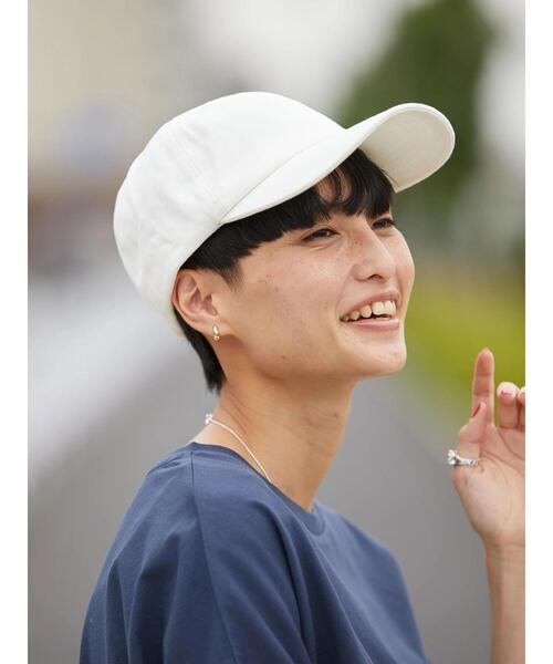 AMERICAN HOLIC（アメリカンホリック）の「ウォッシュドツイルCAP（ハット・レディース・ブラック/アイボリー/ベージュ・FREE）」の6枚目の写真