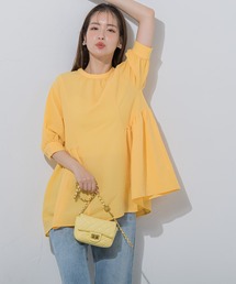 VICKY（ビッキー）の「【1枚で着映え】ポコポコギャザーブラウス《洗濯機で洗える》（シャツ/ブラウス）」