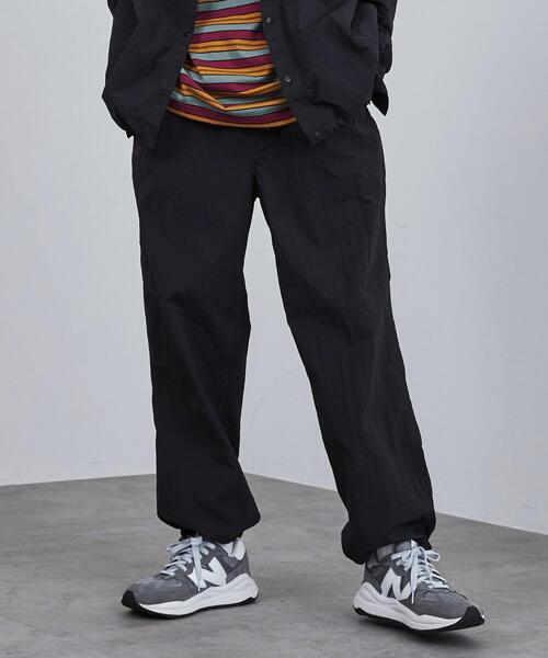 coen（コーエン）の「ルーズナイロンワッシャーイージーパンツ（セットアップ対応）（その他パンツ・メンズ・ブラック/ダークグレー・S/M/L/XL）」の7枚目の写真