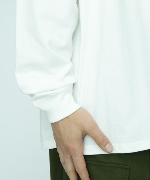 MANASTASH(マナスタッシュ)の「MANASTASH/マナスタッシュ/CiTee L/S TEE BOOK CLUB/ザブッククラブTシャツ(Tシャツ/カットソー・メンズ・バーガンディー/ブラック/ホワイト・M/L/2XL/XL)」の15枚目の写真