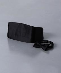 UNITED ARROWS MENS�i���i�C�e�b�h�A���[�Y�����Y�j�́uUA BLK SATIN CUMMER SET�i���l�N�^�C�j�v