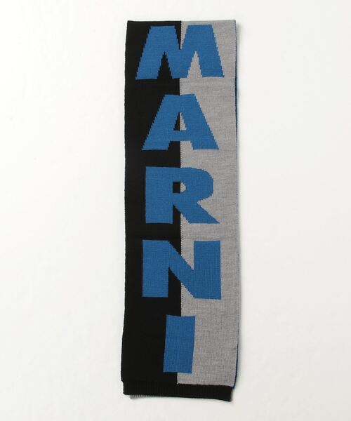 MARNI（マルニ）の「MARNI(マルニ)Kids & Junior ウールブレンドブランドロゴストールマフラー（マフラー・キッズ・ライトピンク/ブラック・Ⅰ/Ⅱ/Ⅲ）」の8枚目の写真