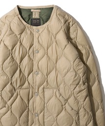 ADPOSION（アドポーション）の「【TAION / タイオン】MILITARY CREW NECK DOWN JACKET / キルティングダウンジャケット（ダウンジャケット/コート）」