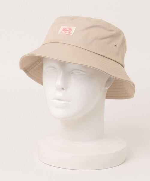 FRUIT OF THE LOOM（フルーツオブザルーム）の「【FRUIT OF THE LOOM】 NAME BUCKET HAT（ハット・レディース・ベージュ/ブラック/ネイビー・FREE）」の3枚目の写真