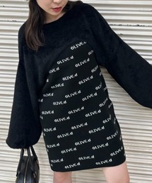 OLIVE des OLIVE（オリーブデオリーブ）の「ふわふわトップスセットワンピ　1032090070（ワンピース）」