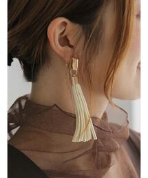Te chichi | スエードタッセルイヤリング(ピアス（両耳用）)