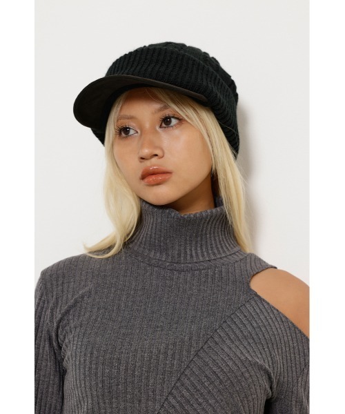 LAGUA GEM(ラグアジェム)の「ONE SIDE OPEN CUT トップス(Tシャツ/カットソー・レディース・杢グレー/ホワイト/ブラック・FREE)」の15枚目の写真