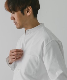 URBAN RESEARCH DOORS | 裏起毛オックスバンドカラーシャツ(シャツ/ブラウス)