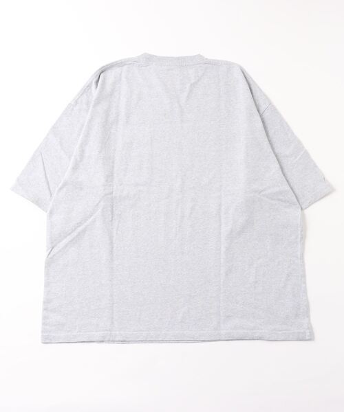 Goodwear（グッドウェア）の「Good wear ポケット付き S/S SUPER BIG TEE（Tシャツ/カットソー・メンズ・オレンジ/ブルー系/ホワイト/ブラック/ダークグリーン/ダークブラウン/グレー/カーキ/ネイビー/サンドベージュ・M/L/XL）」の11枚目の写真