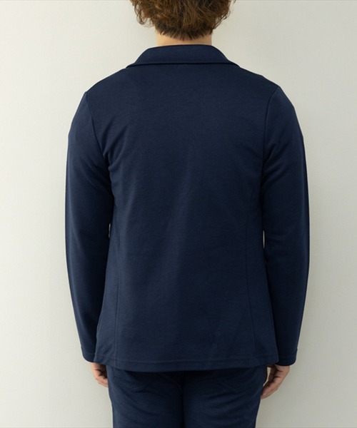 STYLEBLOCK（スタイルブロック）の「ポンチテーラードジャケット（テーラードジャケット・メンズ・ブラック/チャコール/ネイビー/杢グレー/グレイッシュベージュ・L/M/LL）」の14枚目の写真