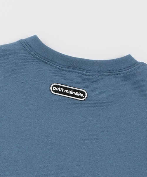 petit main(プティマイン)の「【& Re】厚天竺ポケットT(Tシャツ/カットソー・キッズ・アイボリー/ベージュ/ブルー/ライトグリーン/ラベンダー/チャコール・110cm/120cm/130cm/80cm/90cm/100cm)」の12枚目の写真