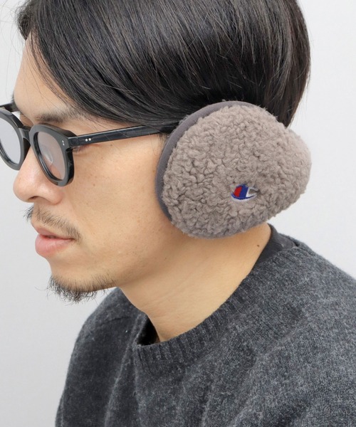 Champion（チャンピオン）の「シープボア イヤーマフ（イヤーマフ・メンズ・オフホワイト/グレー/ブラック/ベージュ・FREE）」の9枚目の写真