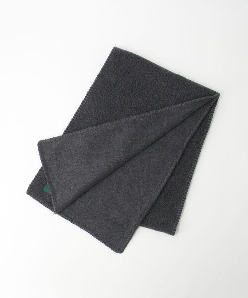 TWEED MILL（ツイードミル）の「【別注】＜TWEEDMILL×green label relaxing＞フリース マフラー（マフラー・メンズ・ワインレッド/ダークグレー/コバルトブルー/オフホワイト・FREE）」の3枚目の写真