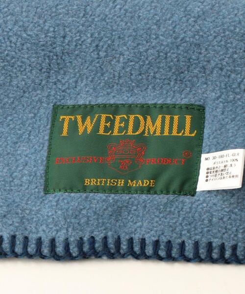TWEED MILL（ツイードミル）の「【別注】＜TWEEDMILL×green label relaxing＞フリース マフラー（マフラー・メンズ・ワインレッド/ダークグレー/コバルトブルー/オフホワイト・FREE）」の6枚目の写真